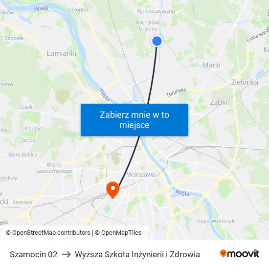 Szamocin 02 to Wyższa Szkoła Inżynierii i Zdrowia map