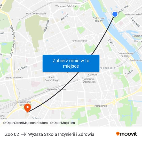 Zoo 02 to Wyższa Szkoła Inżynierii i Zdrowia map