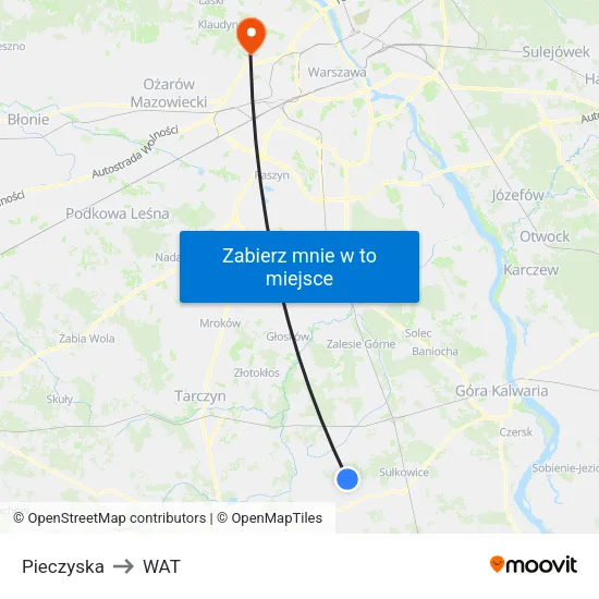 Pieczyska to WAT map