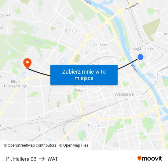 Pl. Hallera 03 to WAT map