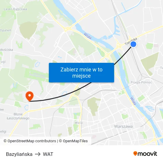 Bazyliańska to WAT map