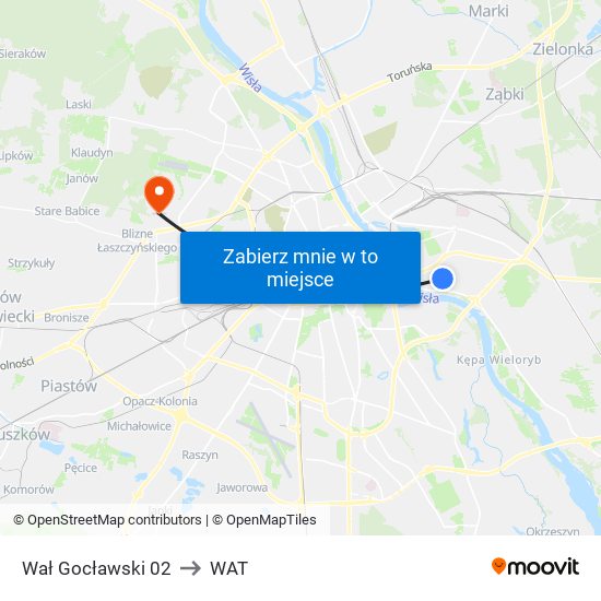 Wał Gocławski 02 to WAT map