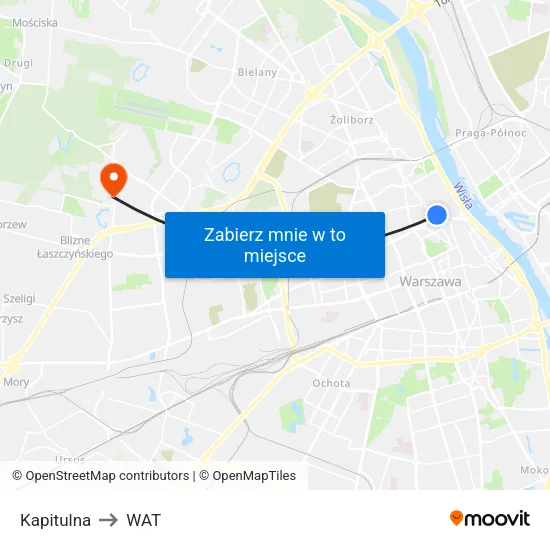 Kapitulna to WAT map