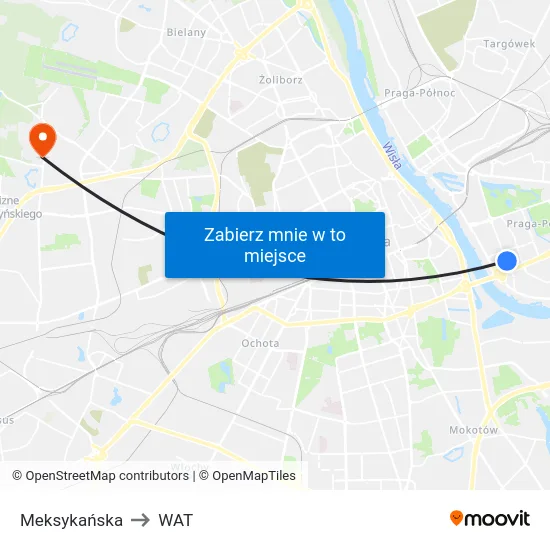 Meksykańska to WAT map