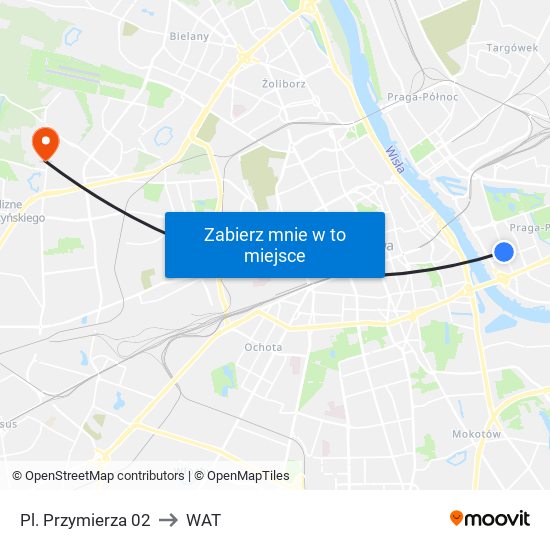 Pl. Przymierza 02 to WAT map