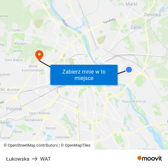 Łukowska to WAT map