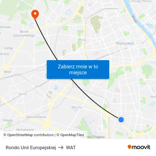 Rondo Unii Europejskiej to WAT map