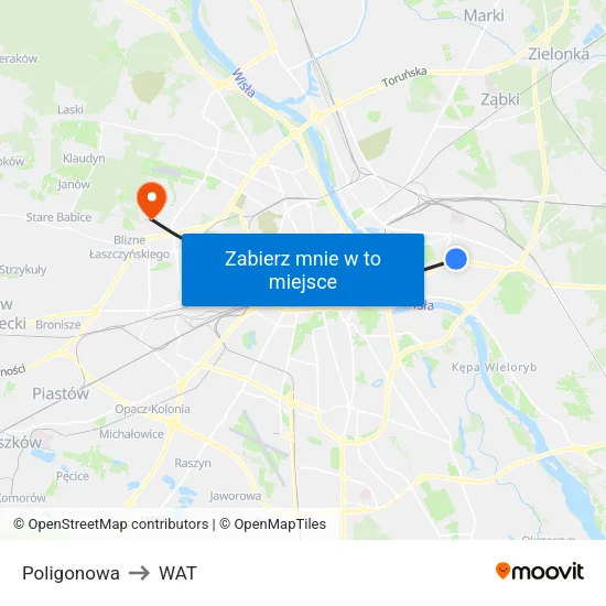 Poligonowa to WAT map