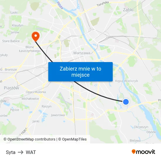 Syta to WAT map
