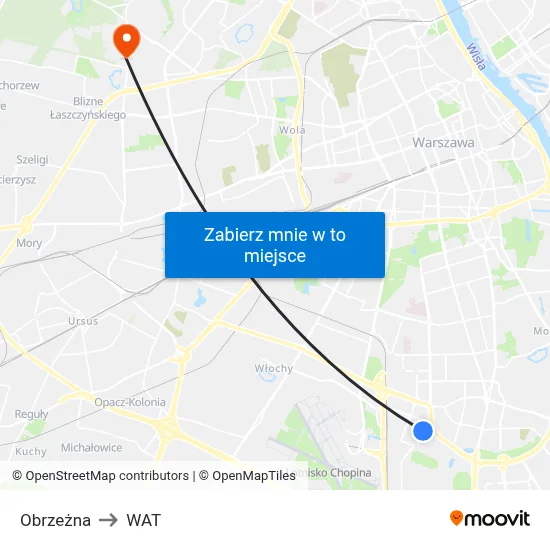 Obrzeżna to WAT map