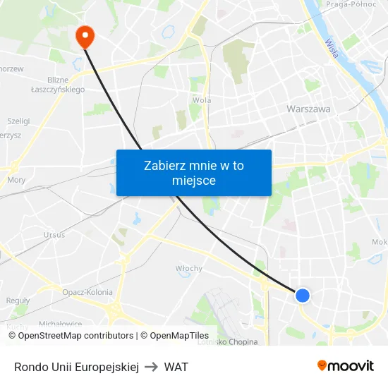 Rondo Unii Europejskiej to WAT map