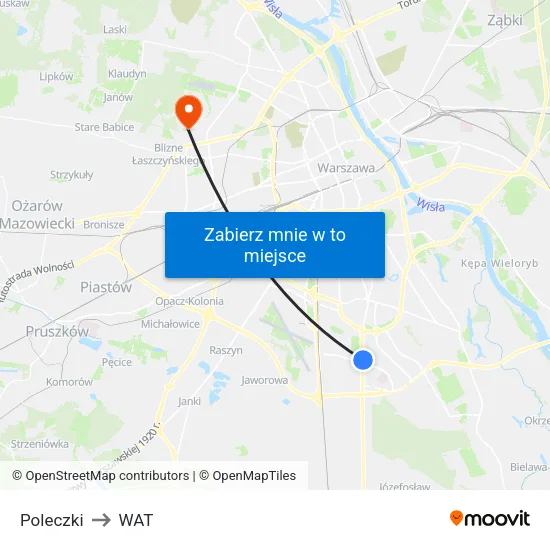 Poleczki to WAT map