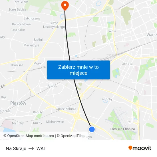 Na Skraju to WAT map