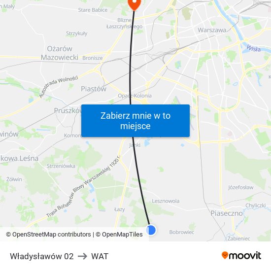 Władysławów 02 to WAT map