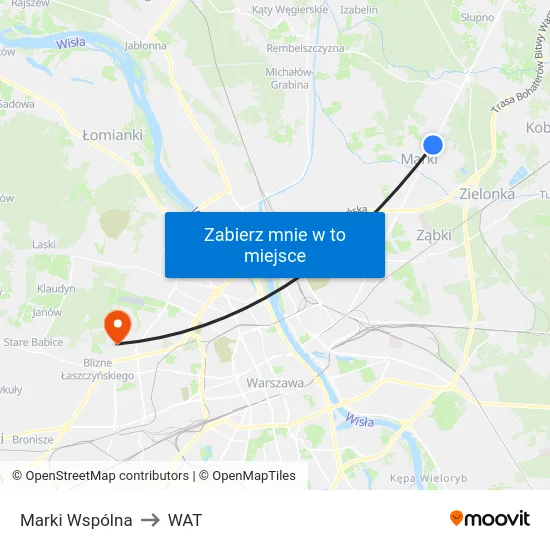 Marki Wspólna to WAT map