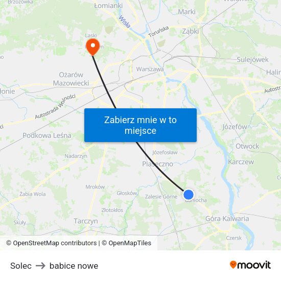 Solec to babice nowe map