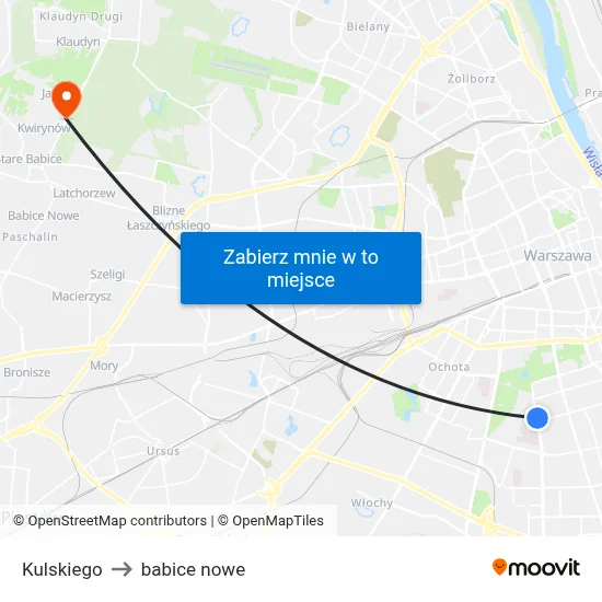 Kulskiego to babice nowe map