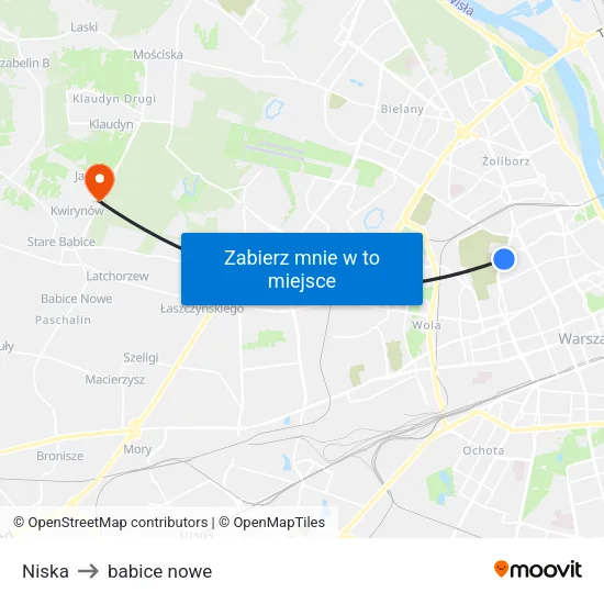 Niska to babice nowe map
