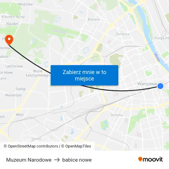Muzeum Narodowe to babice nowe map