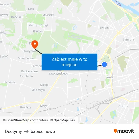 Deotymy to babice nowe map