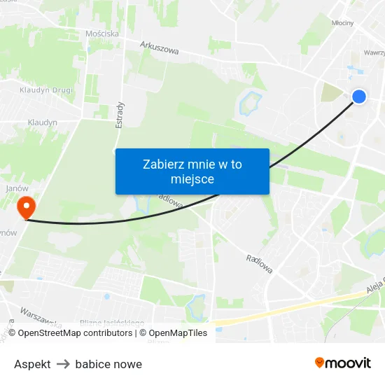 Aspekt to babice nowe map