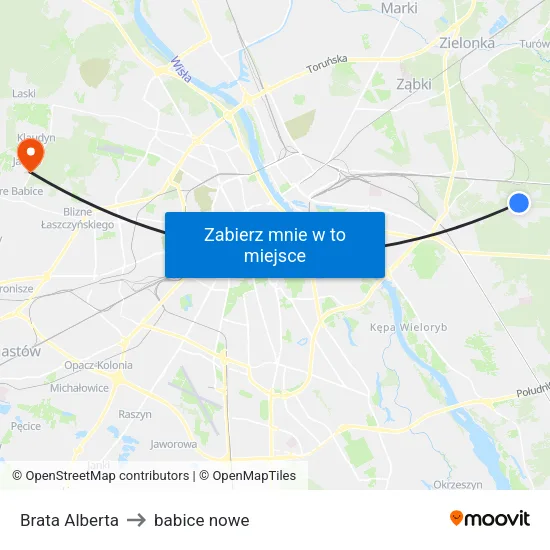 Brata Alberta to babice nowe map