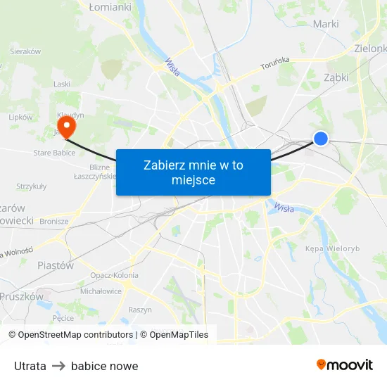 Utrata to babice nowe map