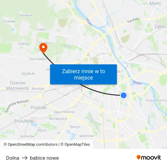 Dolna to babice nowe map