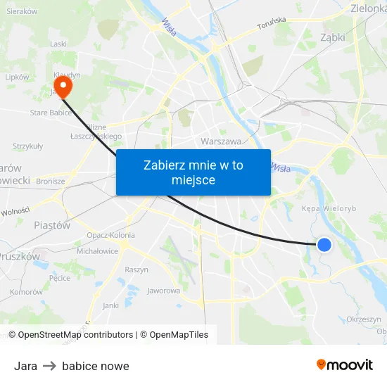 Jara to babice nowe map