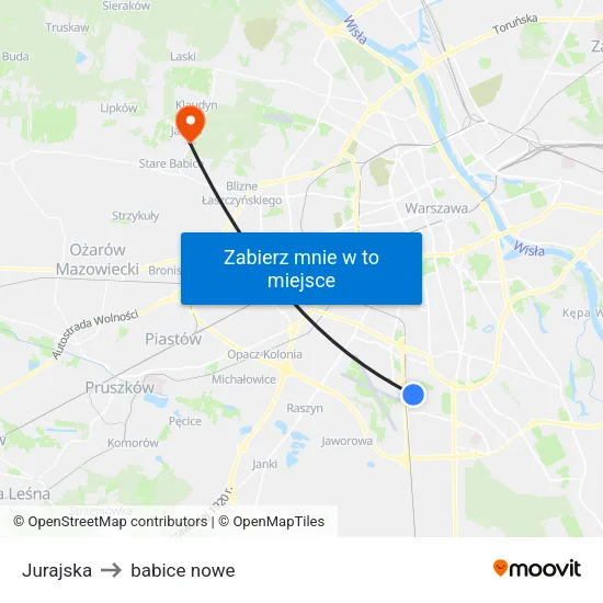 Jurajska to babice nowe map