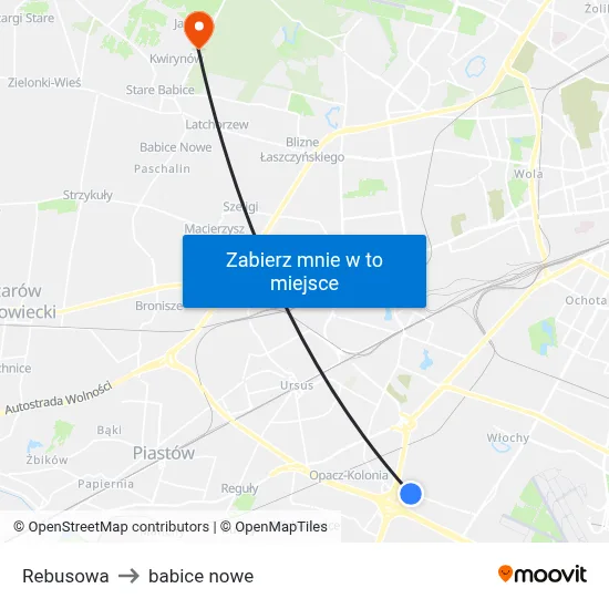 Rebusowa to babice nowe map