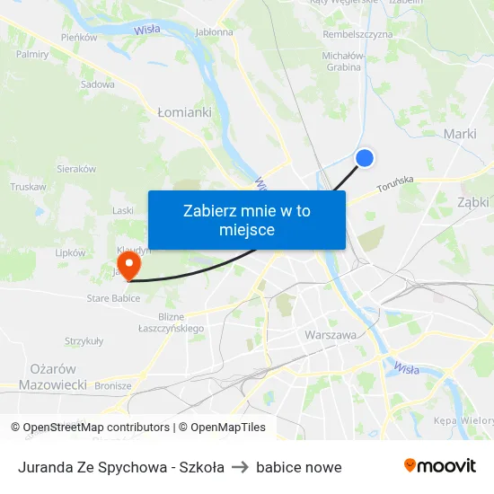 Juranda Ze Spychowa - Szkoła to babice nowe map