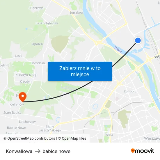 Konwaliowa to babice nowe map