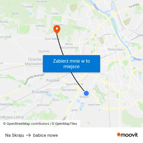 Na Skraju to babice nowe map