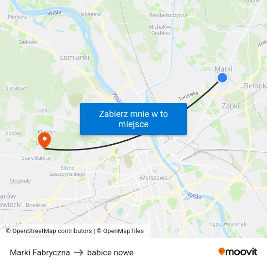 Marki Fabryczna to babice nowe map