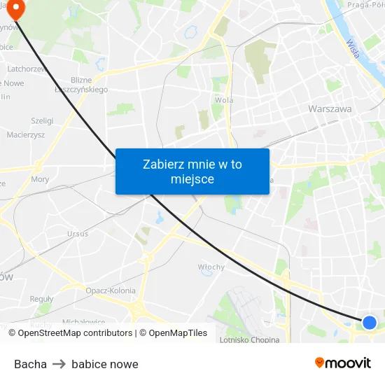 Bacha to babice nowe map