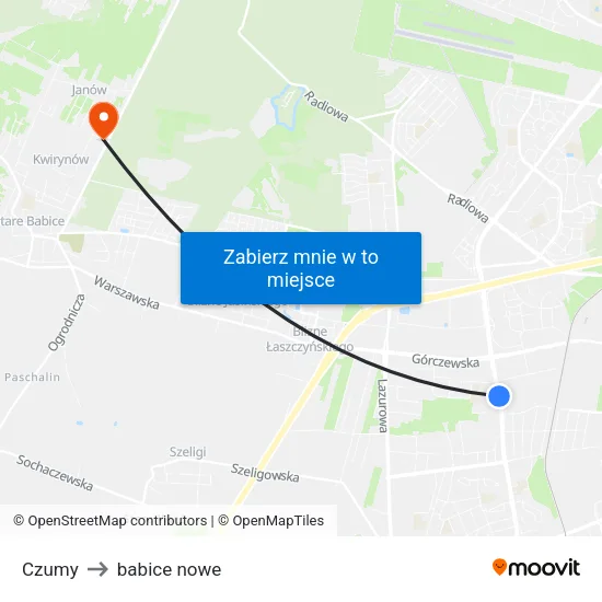 Czumy to babice nowe map