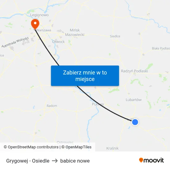 Grygowej - Osiedle to babice nowe map