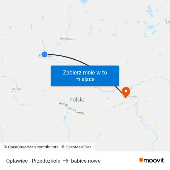 Opławiec - Przedszkole to babice nowe map