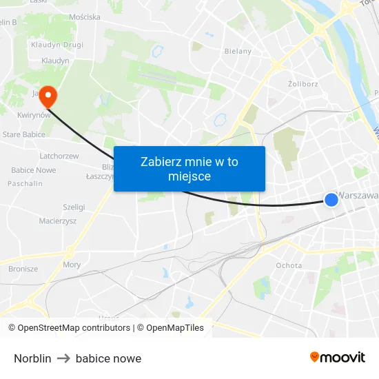 Norblin to babice nowe map