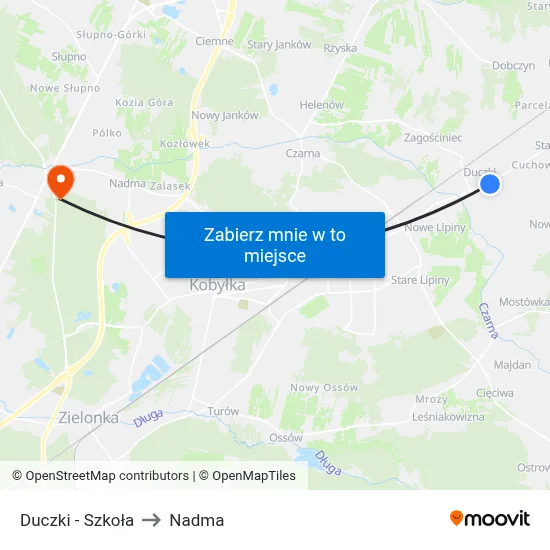Duczki - Szkoła to Nadma map