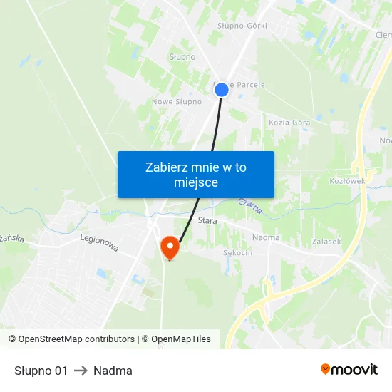 Słupno 01 to Nadma map