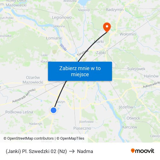 (Janki) Pl. Szwedzki 02 (Nż) to Nadma map