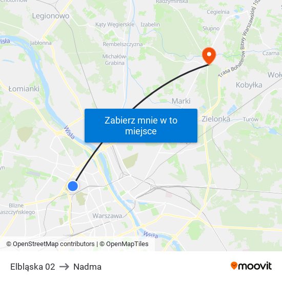 Elbląska 02 to Nadma map