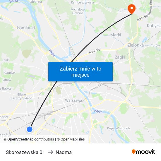 Skoroszewska 01 to Nadma map