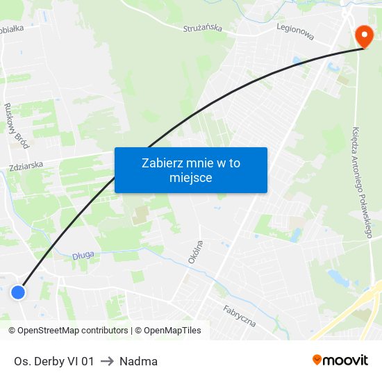 Os. Derby VI 01 to Nadma map