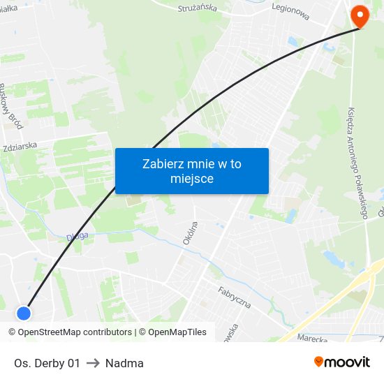 Os. Derby 01 to Nadma map