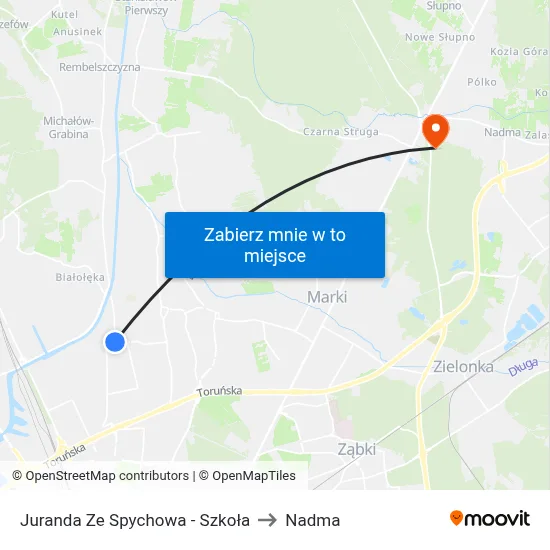 Juranda Ze Spychowa - Szkoła to Nadma map