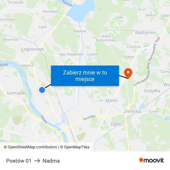 Poetów 01 to Nadma map