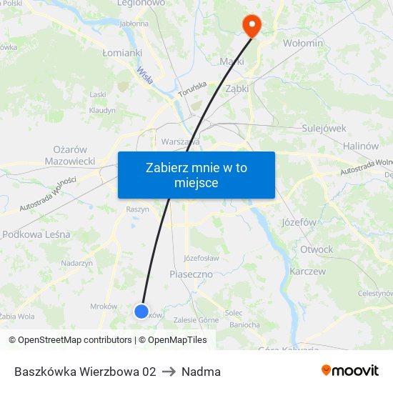 Baszkówka Wierzbowa 02 to Nadma map